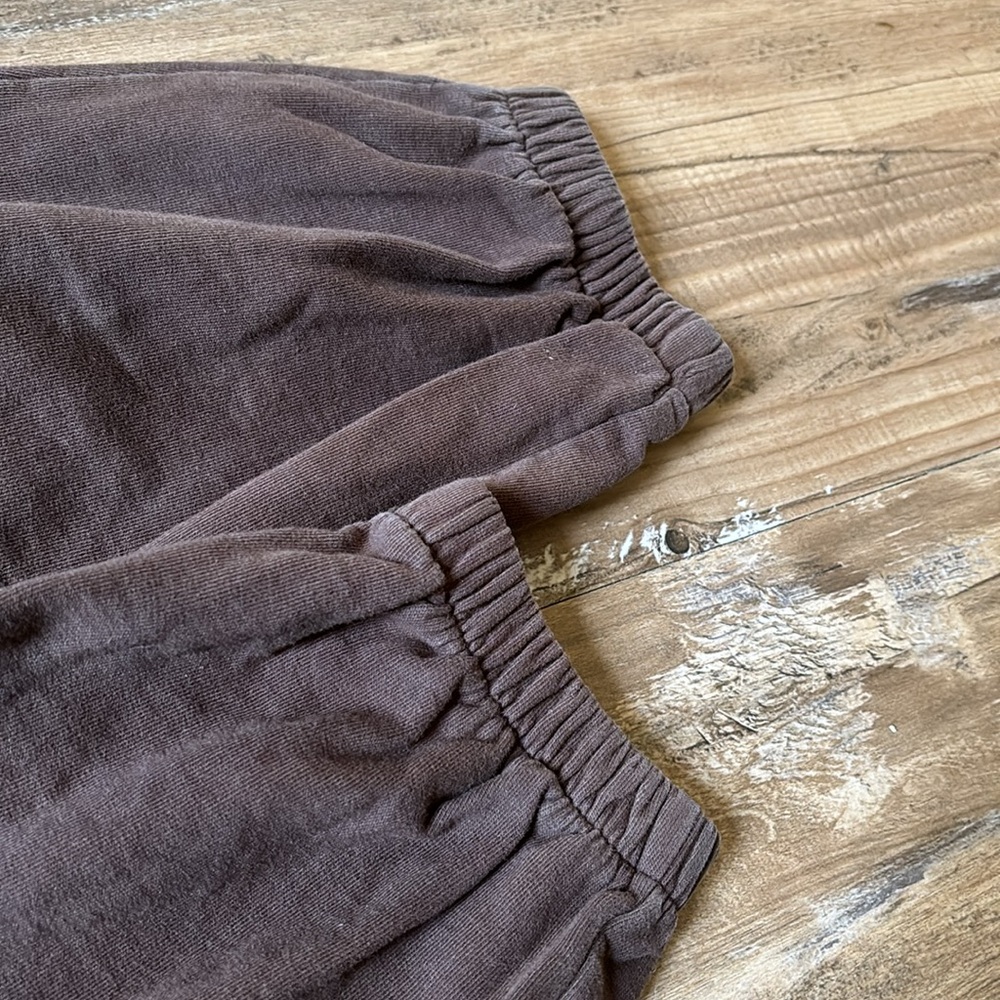 Boys Lie Good Bye and Good Riddance Brown Jogger Sweatpants - Picture 6 of 10